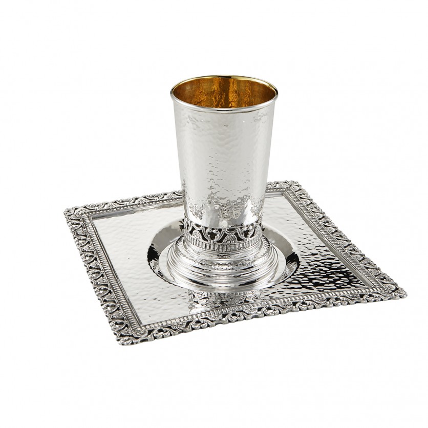 Square tray for Round Lace